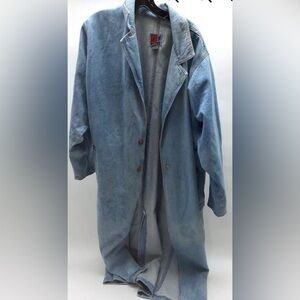 SUN BELT DENIM Long Blue Jean Jacket